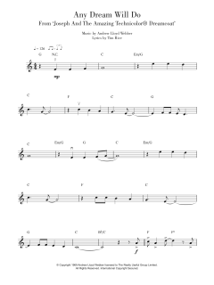 Any Dream Will Do von Andrew Lloyd Webber (Download) 