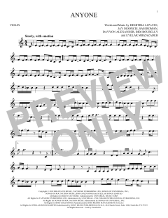 Anyone von Demi Lovato (Download) 