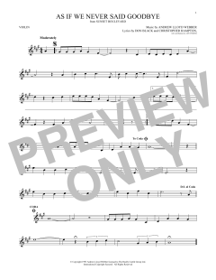 As If We Never Said Goodbye von Don Black (Download) 