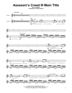 Assassin's Creed III Main Title von Lindsey Stirling (Download) 