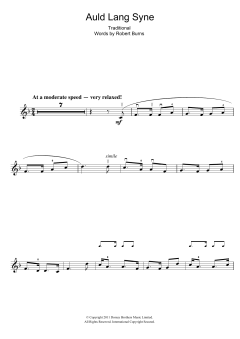 Auld Lang Syne von Traditional (Download) 