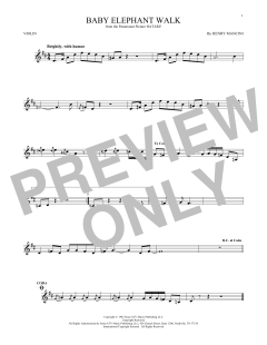 Baby Elephant Walk von Lawrence Welk (Download) 