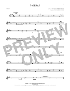 Bali Ha'i von Richard Rodgers (Download) 