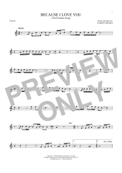 Because I Love You von Stevie B (Download) 