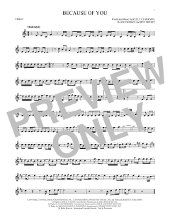 Because Of You von Kelly Clarkson (Download) 