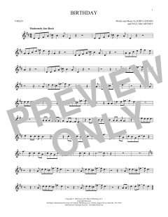 Birthday von The Beatles (Download) 