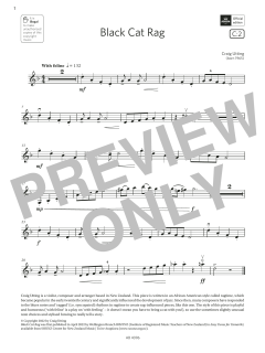 Black Cat Rag von Craig Utting (Download) 