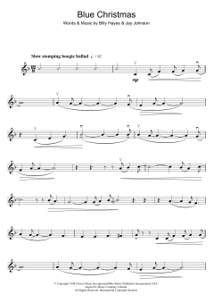 Blue Christmas von Elvis Presley (Download) 