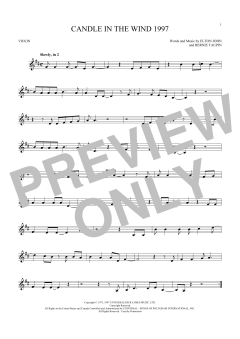 Candle In The Wind 1997 von Elton John (Download) 