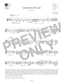 Chanson de nuit von Edward Elgar (Download) 