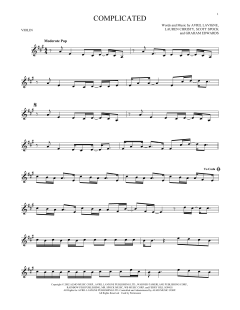 Complicated von Avril Lavigne (Download) 
