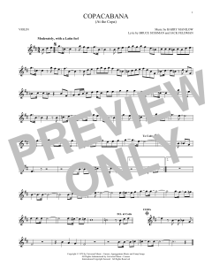 Copacabana von Barry Manilow (Download) 