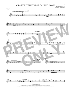 Crazy Little Thing Called Love von Queen (Download) 