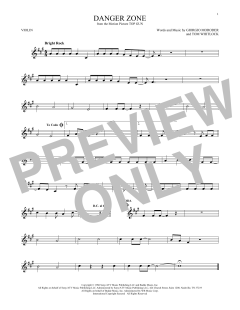 Danger Zone von Kenny Loggins (Download) 