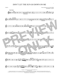 Don't Let The Sun Go Down On Me von Elton John (Download) 