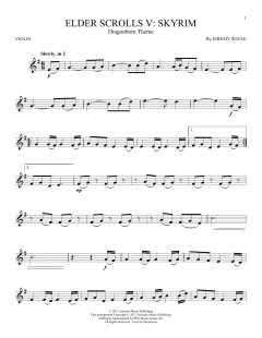 Dragonborn von Jeremy Soule (Download) 