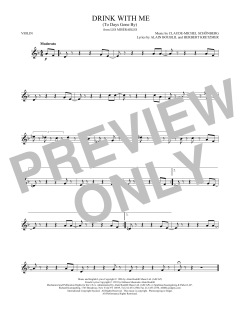 Drink With Me von Alain Boublil (Download) 