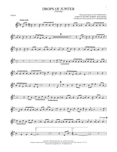 Drops Of Jupiter von Train (Download) 
