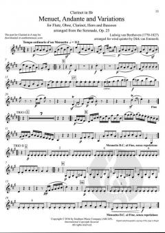 22 Woodwind Quintets für Holzbläser Quintett (Einzelstimme) im Alle Noten Shop kaufen - SMC-B208CL