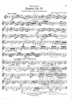 22 Woodwind Quintets für Holzbläser Quintett (Einzelstimme) im Alle Noten Shop kaufen - SMC-B208CL