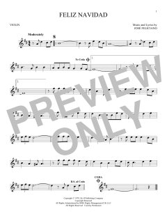 Feliz Navidad von José Feliciano (Download) 