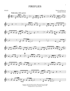 Fireflies von Owl City (Download) 