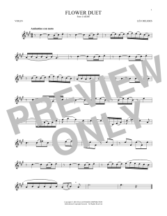 Flower Duet von Léo Delibes (Download) 