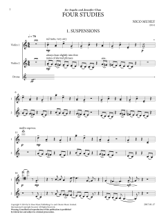 Four Studies von Nico Muhly (Download) 