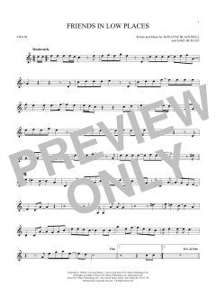 Friends In Low Places von Garth Brooks (Download) 