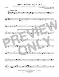 Gonna Build A Mountain von Anthony Newley (Download) 