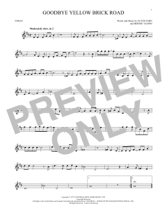 Goodbye Yellow Brick Road von Elton John (Download) 