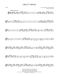 Great Things von Phil Wickham (Download) 