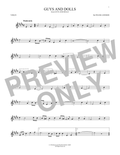 Guys And Dolls von Frank Loesser (Download) 