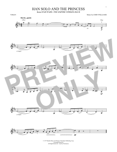 Han Solo And The Princess von John Williams (Download) 