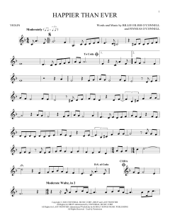 Happier Than Ever von Billie Eilish (Download) 