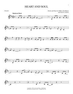 Heart And Soul von Huey Lewis (Download) 