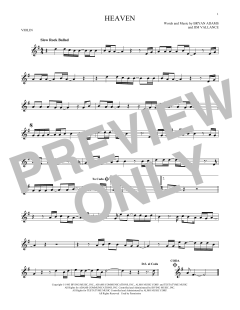 Heaven von Bryan Adams (Download) 