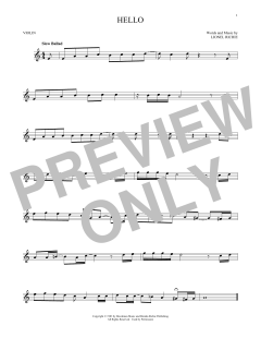 Hello von Lionel Richie (Download) 