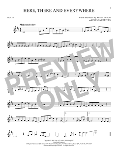 Here, There And Everywhere von The Beatles (Download) 