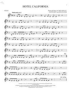 Hotel California von The Eagles (Download) 