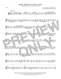 How Deep Is Your Love von Barry Gibb (Download) 