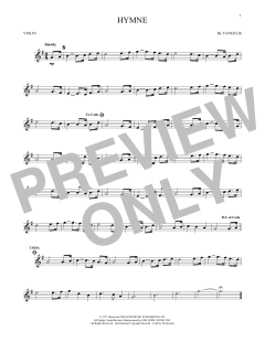 Hymne von Vangelis (Download) 