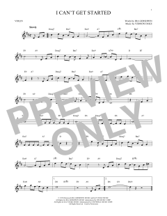 I Can't Get Started von Ira Gershwin (Download) 