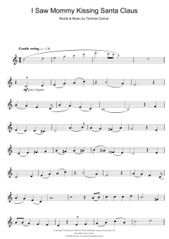 I Saw Mommy Kissing Santa Claus von Tommie Connor (Download) 