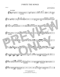 I Write The Songs von Barry Manilow (Download) 