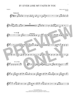If I Ever Lose My Faith In You von Sting (Download) 