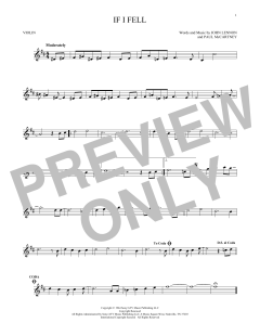If I Fell von The Beatles (Download) 