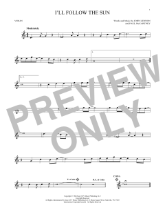 I'll Follow The Sun von The Beatles (Download) 