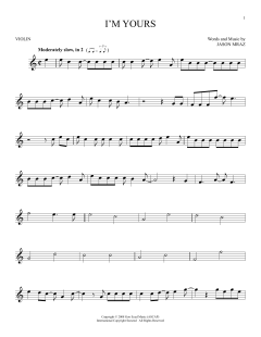 I'm Yours von Jason Mraz (Download) 