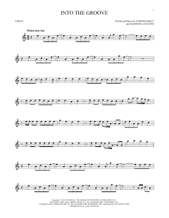 Into The Groove von Madonna (Download) 